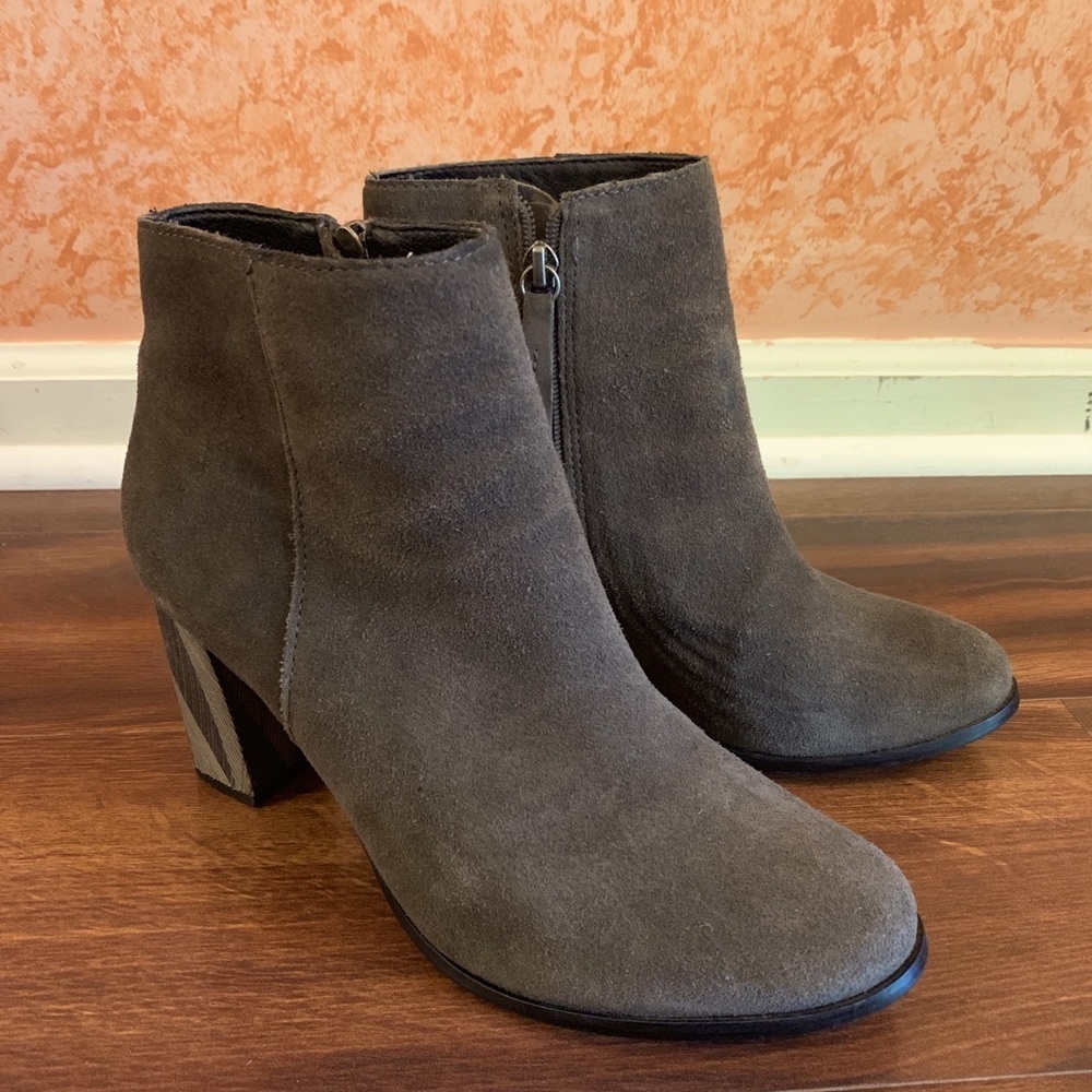 Matisse Olive Suede Ankle Boots